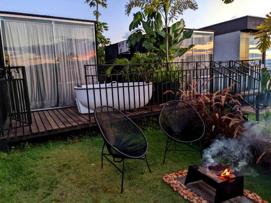Tiny House Paraiso Minicasas Com Hidromassagem Pouso Alegre Exterior foto